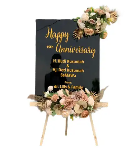 Papan Bunga Akrilik Tanjung Agung Palik