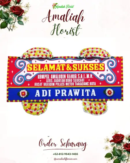 Papan Bunga Ucapan Selamat Tanjung Agung Palik