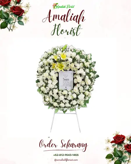 Krans Bunga Duka Tanjung Agung Palik