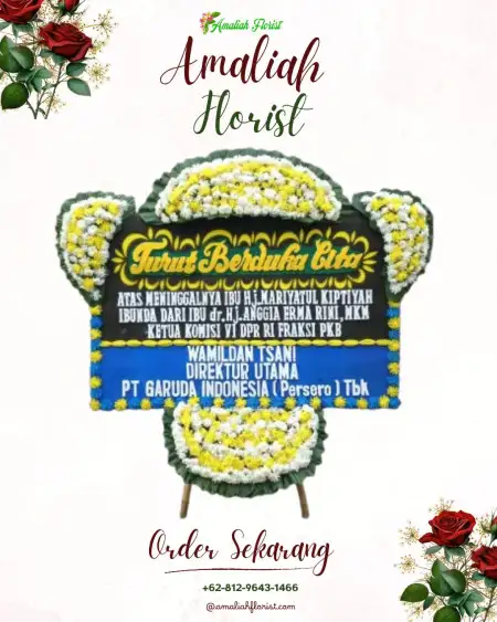 Papan Bunga Duka Tanjung Agung Palik
