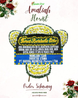 Papan Bunga Duka di Tanjung Agung Palik